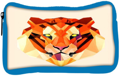 

Snoogg Eco Friendly Canvas Polygon Tiger 2896 Student Pen Pencil Case Coin Purse Pouch Cosmetic Makeup Bag (BLUE) Pouch(Multicolor)