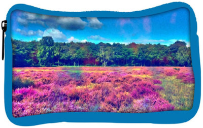 

Snoogg Eco Friendly Canvas Hippie World Student Pen Pencil Case Coin Purse Pouch Cosmetic Makeup Bag (BLUE) Pouch(Multicolor)