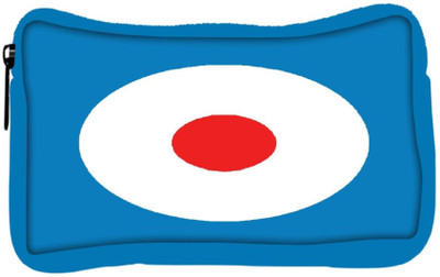 

Snoogg Eco Friendly Canvas Shooting Target Student Pen Pencil Case Coin Purse Pouch Cosmetic Makeup Bag (BLUE) Pouch(Multicolor)