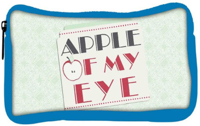

Snoogg Eco Friendly Canvas Apple Of My Eye Designer Student Pen Pencil Case Coin Purse Pouch Cosmetic Makeup Bag (BLUE) Pouch(Multicolor)