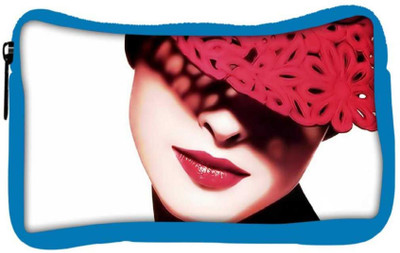 

Snoogg Eco Friendly Canvas Lady In Red Designer Student Pen Pencil Case Coin Purse Pouch Cosmetic Makeup Bag (BLUE) Pouch(Multicolor)