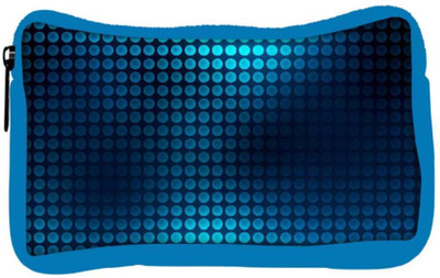 

Snoogg Eco Friendly Canvas Blue Spots Designer Student Pen Pencil Case Coin Purse Pouch Cosmetic Makeup Bag (BLUE) Pouch(Multicolor)