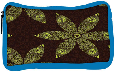 

Snoogg Eco Friendly Canvas Floral Seamless Pattern Student Pen Pencil Case Coin Purse Pouch Cosmetic Makeup Bag (BLUE) Pouch(Multicolor)