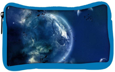

Snoogg Eco Friendly Canvas Amazing Space Designer Student Pen Pencil Case Coin Purse Pouch Cosmetic Makeup Bag (BLUE) Pouch(Multicolor)