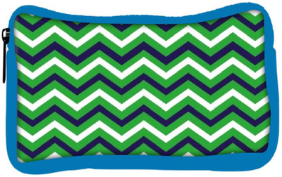 

Snoogg Eco Friendly Canvas Green Waves Pattern 2540 Student Pen Pencil Case Coin Purse Pouch Cosmetic Makeup Bag (BLUE) Pouch(Multicolor)