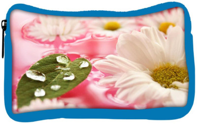 

Snoogg Eco Friendly Canvas Beautiful Flower In Nature Background Student Pen Pencil Case Coin Purse Pouch Cosmetic Makeup Bag (BLUE) Pouch(Multicolor)