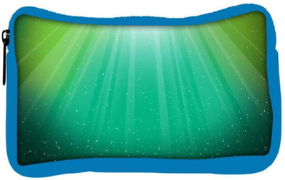 

Snoogg Eco Friendly Canvas Multicolor Background Designer Student Pen Pencil Case Coin Purse Pouch Cosmetic Makeup Bag (BLUE) Pouch(Multicolor)