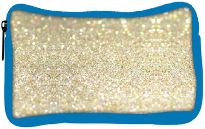 

Snoogg Eco Friendly Canvas Sands And Crystals Student Pen Pencil Case Coin Purse Pouch Cosmetic Makeup Bag (BLUE) Pouch(Multicolor)
