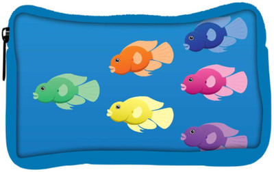 

Snoogg Eco Friendly Canvas A Vector Image Of Jellybean Or Parrot Cichlid Fish In Bright Colours Student Pen Pencil Case Coin Purse Pouch Cosmetic Makeup Bag (BLUE) Pouch(Multicolor)