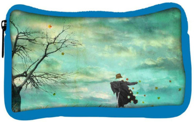 

Snoogg Eco Friendly Canvas Scare Crow Designer Student Pen Pencil Case Coin Purse Pouch Cosmetic Makeup Bag (BLUE) Pouch(Multicolor)