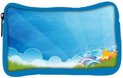 

Snoogg Eco Friendly Canvas Abstract Blue Designer Student Pen Pencil Case Coin Purse Pouch Cosmetic Makeup Bag (BLUE) Pouch(Multicolor)