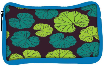 

Snoogg Eco Friendly Canvas Seamless Pattern On Leaves Theme Student Pen Pencil Case Coin Purse Pouch Cosmetic Makeup Bag (BLUE) Pouch(Multicolor)