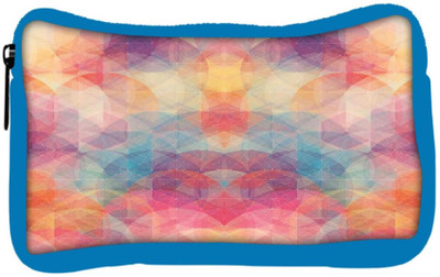 

Snoogg Eco Friendly Canvas Cube Spaces Student Pen Pencil Case Coin Purse Pouch Cosmetic Makeup Bag (BLUE) Pouch(Multicolor)