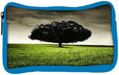 

Snoogg Eco Friendly Canvas Single Tree On Hill Student Pen Pencil Case Coin Purse Pouch Cosmetic Makeup Bag (BLUE) Pouch(Multicolor)