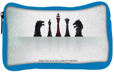 

Snoogg Eco Friendly Canvas Amazing Chess Quote Designer Student Pen Pencil Case Coin Purse Pouch Cosmetic Makeup Bag (BLUE) Pouch(Multicolor)