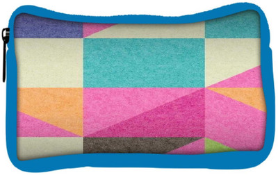 

Snoogg Eco Friendly Canvas Abstract Signs Student Pen Pencil Case Coin Purse Pouch Cosmetic Makeup Bag (BLUE) Pouch(Multicolor)