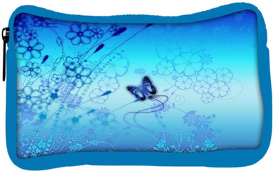 

Snoogg Eco Friendly Canvas Blue Buttefly And Flowers 2593 Student Pen Pencil Case Coin Purse Pouch Cosmetic Makeup Bag (BLUE) Pouch(Multicolor)