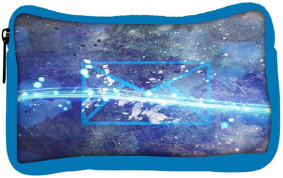 

Snoogg Eco Friendly Canvas You’Ve Got Universal Mail Student Pen Pencil Case Coin Purse Pouch Cosmetic Makeup Bag (BLUE) Pouch(Multicolor)