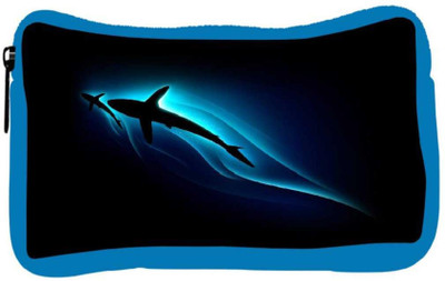 

Snoogg Eco Friendly Canvas Neon Shark In Sea Designer Student Pen Pencil Case Coin Purse Pouch Cosmetic Makeup Bag (BLUE) Pouch(Multicolor)