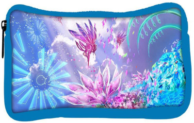 

Snoogg Eco Friendly Canvas Pink Petals Designer Student Pen Pencil Case Coin Purse Pouch Cosmetic Makeup Bag (BLUE) Pouch(Multicolor)