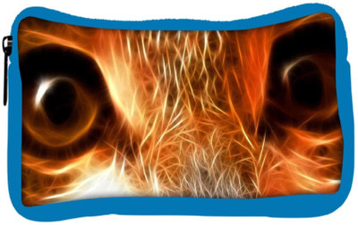 

Snoogg Eco Friendly Canvas Neon Tiger Eyes Student Pen Pencil Case Coin Purse Pouch Cosmetic Makeup Bag (BLUE) Pouch(Multicolor)