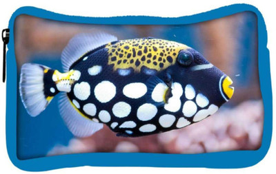 

Snoogg Eco Friendly Canvas Fish Animal Designer Student Pen Pencil Case Coin Purse Pouch Cosmetic Makeup Bag (BLUE) Pouch(Multicolor)