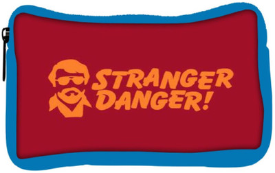 

Snoogg Eco Friendly Canvas Stranger Danger 2909 Student Pen Pencil Case Coin Purse Pouch Cosmetic Makeup Bag (BLUE) Pouch(Multicolor)