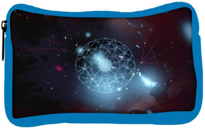 

Snoogg Eco Friendly Canvas Nebula Spectrum Student Pen Pencil Case Coin Purse Pouch Cosmetic Makeup Bag (BLUE) Pouch(Multicolor)