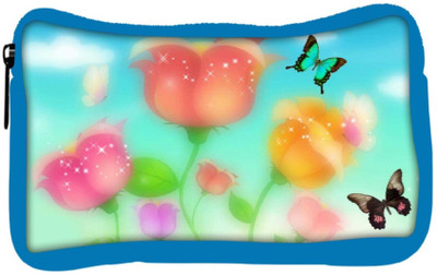 

Snoogg Eco Friendly Canvas Sparkling Roses And Butterflies 2700 Student Pen Pencil Case Coin Purse Pouch Cosmetic Makeup Bag (BLUE) Pouch(Multicolor)