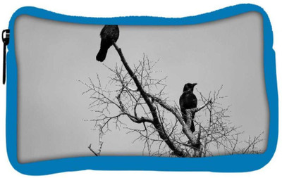 

Snoogg Eco Friendly Canvas Black Crow Birds Designer Student Pen Pencil Case Coin Purse Pouch Cosmetic Makeup Bag (BLUE) Pouch(Multicolor)