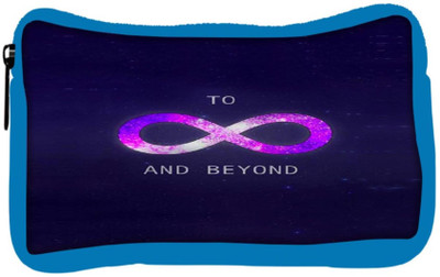 

Snoogg Eco Friendly Canvas To Infinity And Beyond Student Pen Pencil Case Coin Purse Pouch Cosmetic Makeup Bag (BLUE) Pouch(Multicolor)