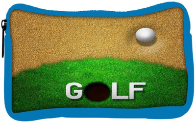 

Snoogg Eco Friendly Canvas Ball In Sand Golf Background Student Pen Pencil Case Coin Purse Pouch Cosmetic Makeup Bag (BLUE) Pouch(Multicolor)