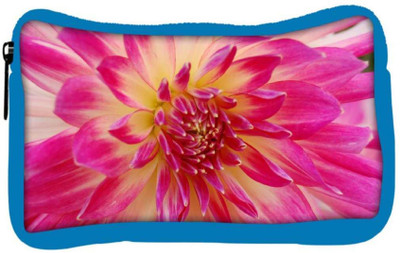 

Snoogg Eco Friendly Canvas Dahlia Flower Designer Student Pen Pencil Case Coin Purse Pouch Cosmetic Makeup Bag (BLUE) Pouch(Multicolor)