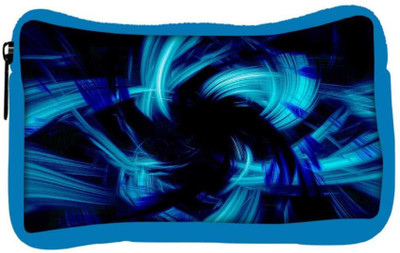 

Snoogg Eco Friendly Canvas Abstract Blue Smoke Designer Student Pen Pencil Case Coin Purse Pouch Cosmetic Makeup Bag (BLUE) Pouch(Multicolor)