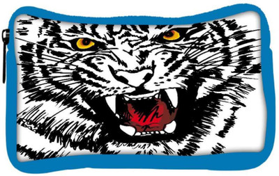 

Snoogg Eco Friendly Canvas Sketch Of White Tiger Vector Illustration Student Pen Pencil Case Coin Purse Pouch Cosmetic Makeup Bag (BLUE) Pouch(Multicolor)