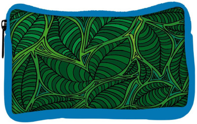 

Snoogg Eco Friendly Canvas Abstract Sketch Of Leaf Background Vector Illustration Student Pen Pencil Case Coin Purse Pouch Cosmetic Makeup Bag (BLUE) Pouch(Multicolor)