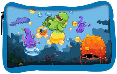 

Snoogg Eco Friendly Canvas Monster Kids Playing 2658 Student Pen Pencil Case Coin Purse Pouch Cosmetic Makeup Bag (BLUE) Pouch(Multicolor)