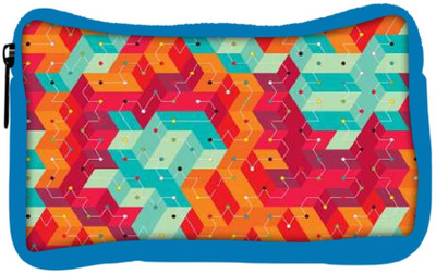 

Snoogg Eco Friendly Canvas Cool Colourful Lines Student Pen Pencil Case Coin Purse Pouch Cosmetic Makeup Bag (BLUE) Pouch(Multicolor)