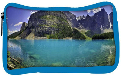 

Snoogg Eco Friendly Canvas Light Blue Water Designer Student Pen Pencil Case Coin Purse Pouch Cosmetic Makeup Bag (BLUE) Pouch(Multicolor)