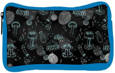 

Snoogg Eco Friendly Canvas Abstract Wallpaper Designer Student Pen Pencil Case Coin Purse Pouch Cosmetic Makeup Bag (BLUE) Pouch(Multicolor)