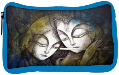

Snoogg Eco Friendly Canvas Radha Prayer Student Pen Pencil Case Coin Purse Pouch Cosmetic Makeup Bag (BLUE) Pouch(Multicolor)