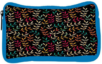 

Snoogg Eco Friendly Canvas Seamless Leaf Patternleaf Background Autumn Seamless Pattern Student Pen Pencil Case Coin Purse Pouch Cosmetic Makeup Bag (BLUE) Pouch(Multicolor)