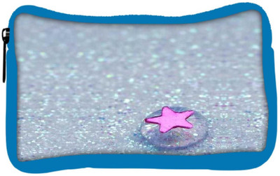 

Snoogg Eco Friendly Canvas Starfish Jelly Student Pen Pencil Case Coin Purse Pouch Cosmetic Makeup Bag (BLUE) Pouch(Multicolor)