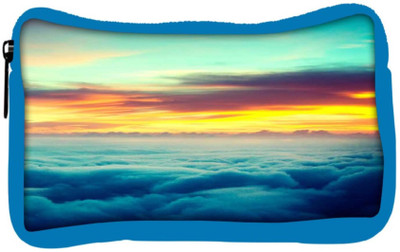 

Snoogg Eco Friendly Canvas Aerial Sunrise Epic Student Pen Pencil Case Coin Purse Pouch Cosmetic Makeup Bag (BLUE) Pouch(Multicolor)