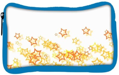 

Snoogg Eco Friendly Canvas Small Yellow Stars Designer Student Pen Pencil Case Coin Purse Pouch Cosmetic Makeup Bag (BLUE) Pouch(Multicolor)