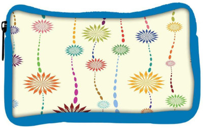 

Snoogg Eco Friendly Canvas Colorful Rakhis Designer Student Pen Pencil Case Coin Purse Pouch Cosmetic Makeup Bag (BLUE) Pouch(Multicolor)