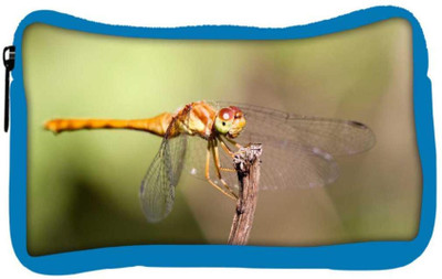 

Snoogg Eco Friendly Canvas Orange Dragonfly Designer Student Pen Pencil Case Coin Purse Pouch Cosmetic Makeup Bag (BLUE) Pouch(Multicolor)