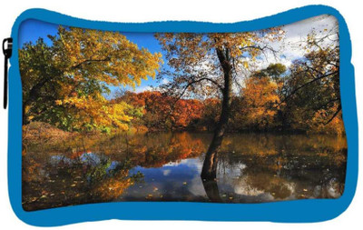 

Snoogg Eco Friendly Canvas Small Lake In Forest Designer Student Pen Pencil Case Coin Purse Pouch Cosmetic Makeup Bag (BLUE) Pouch(Multicolor)