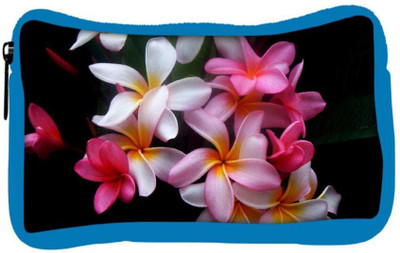 

Snoogg Eco Friendly Canvas White Petals Designer Student Pen Pencil Case Coin Purse Pouch Cosmetic Makeup Bag (BLUE) Pouch(Multicolor)