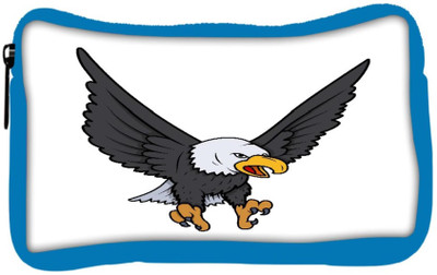 

Snoogg Eco Friendly Canvas Bald Eagle Vector Illustration Student Pen Pencil Case Coin Purse Pouch Cosmetic Makeup Bag (BLUE) Pouch(Multicolor)
